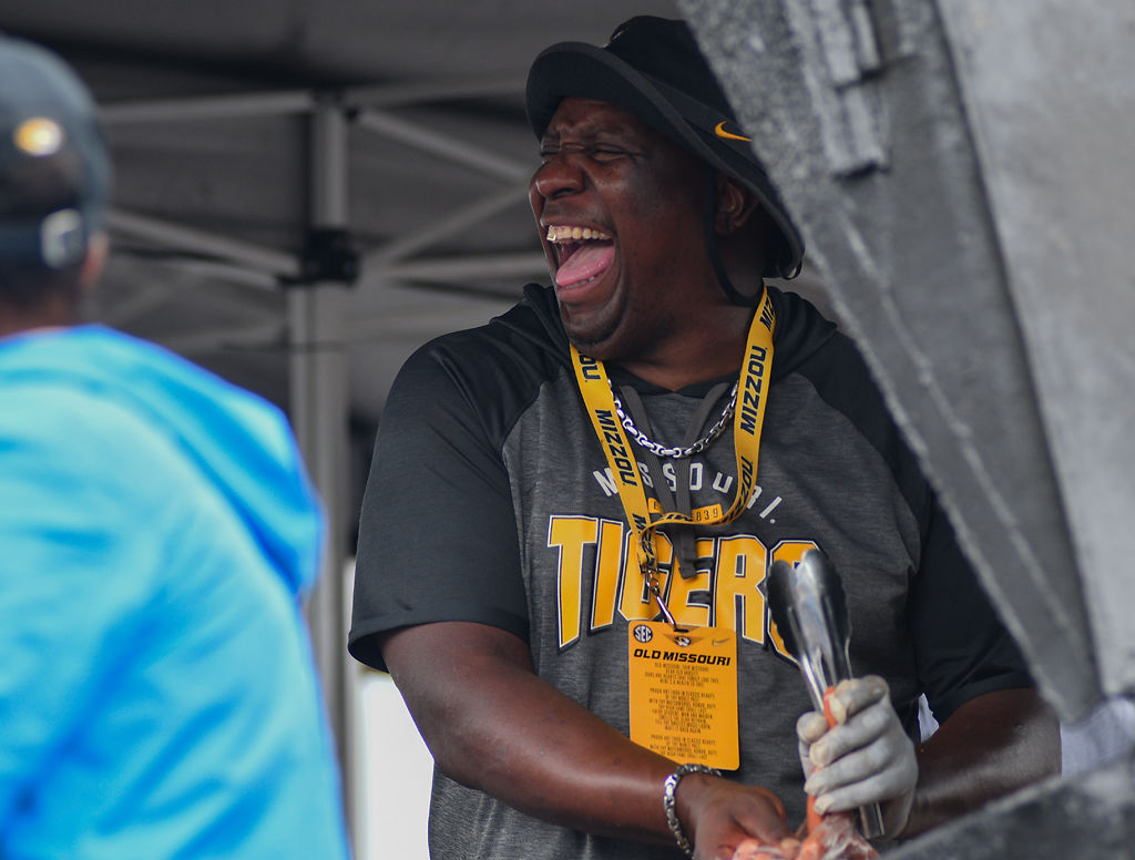 Missouri fan Gerald Nathan, Sr.
